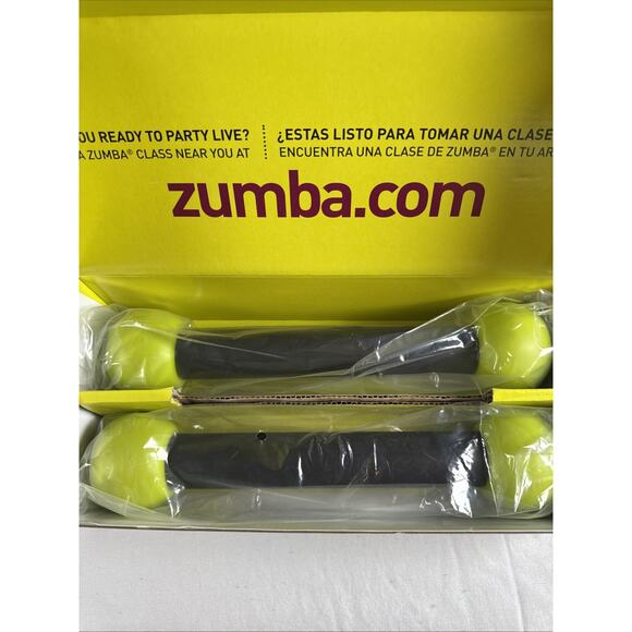 Zumba Fitness Toning Stick Weights DVD Set Join The Party Complete In Box - Picture 4 of 6